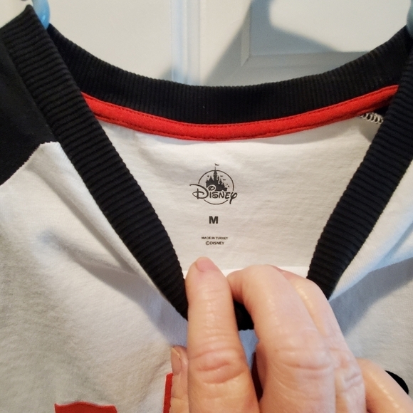 Disney micky mouse  . Italy. Short sleeve tshirt. Newer condition.  Sz med - Picture 3 of 4